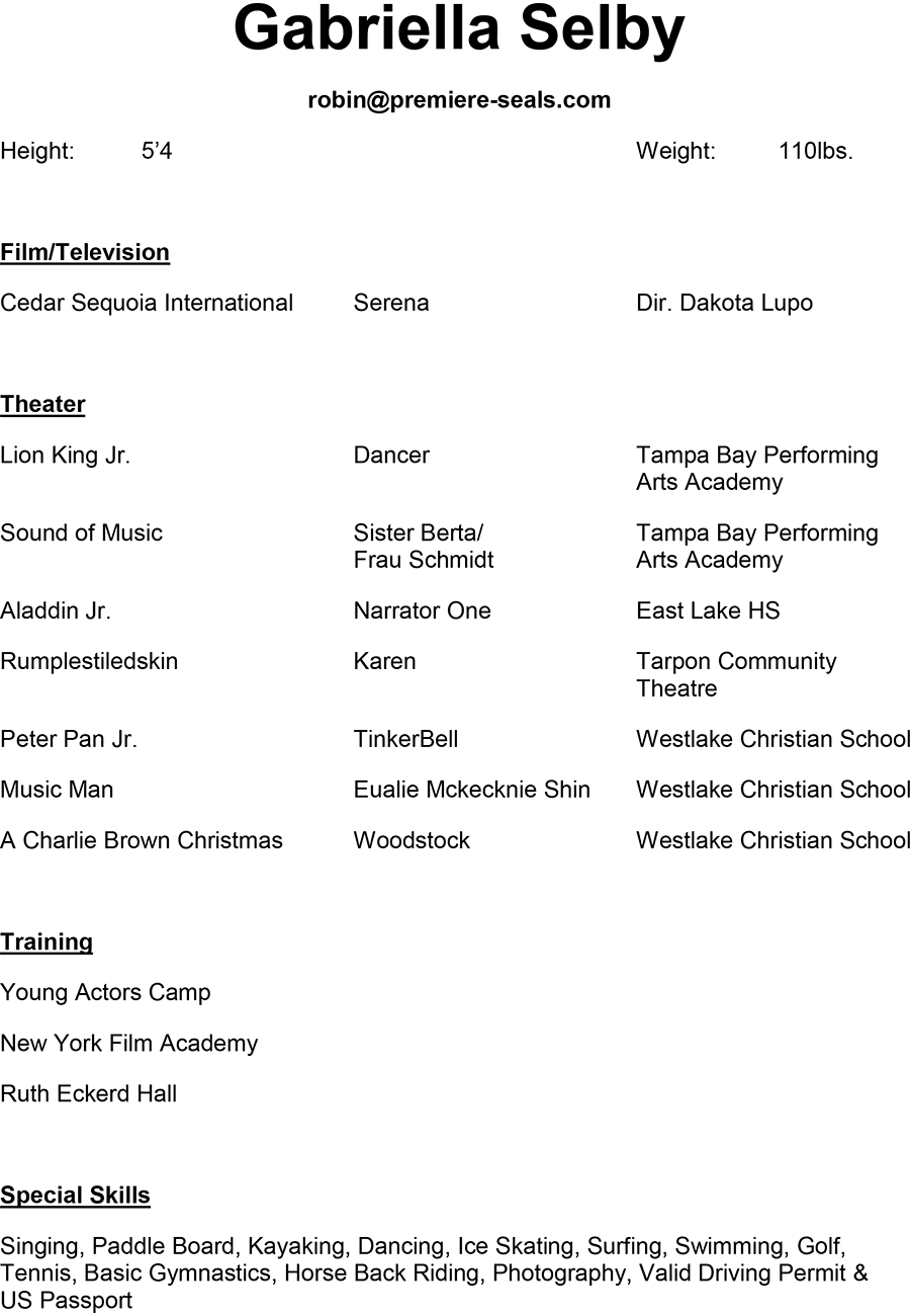 resume